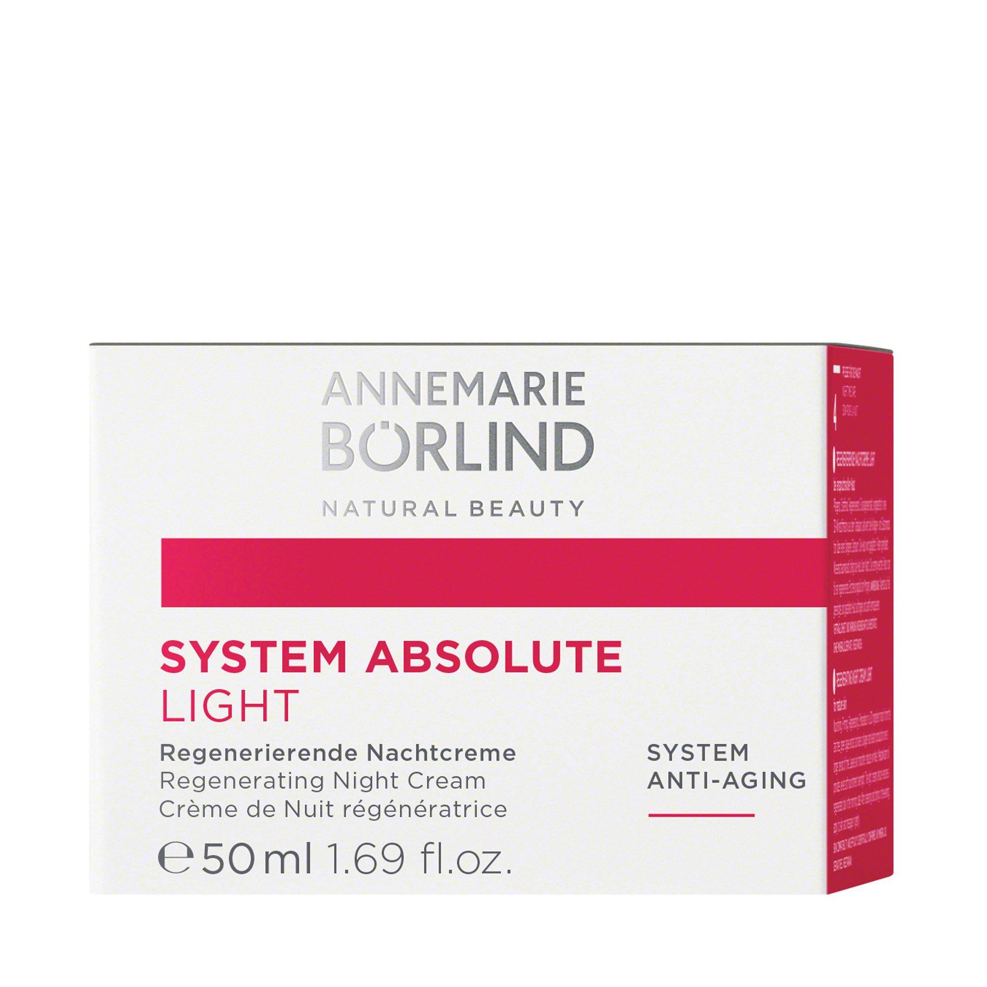 Annemarie Börlind SYSTEM ABSOLUTE Regenerierende Nachtcreme light
