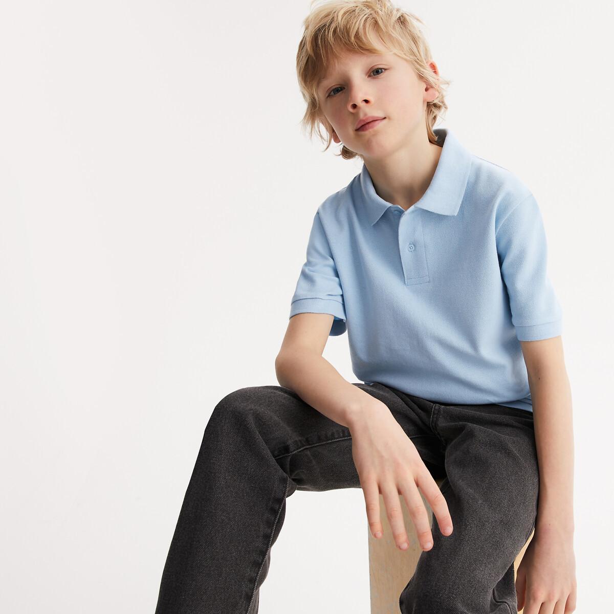 La Redoute Collections Poloshirt mit kurzen Ärmeln