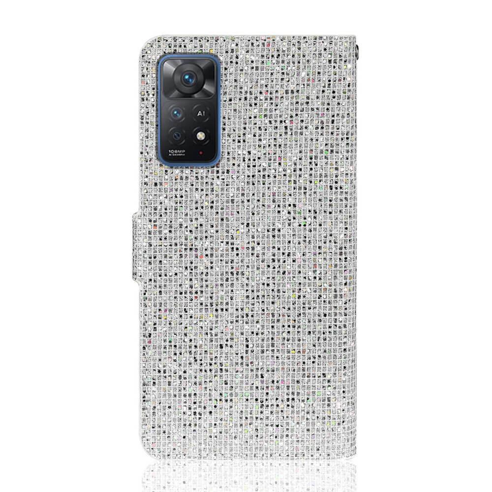 Cover-Discount Xiaomi Redmi Note 11 Pro / 12 Pro - Glitter Leder Etui