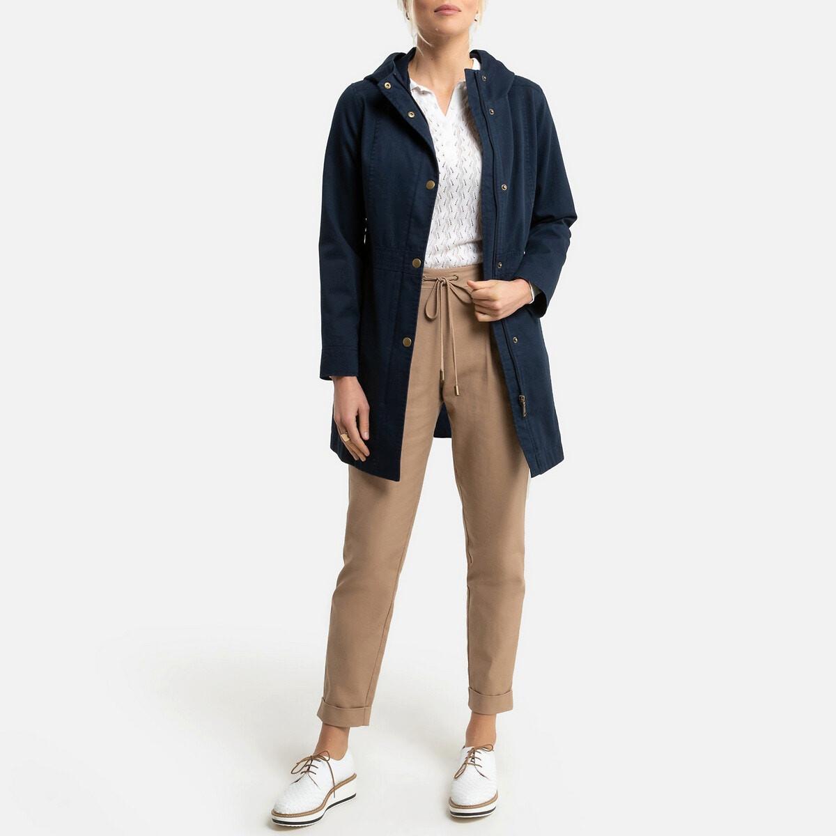 La Redoute Collections Halblanger Kapuzenparka für die Übergangszeit