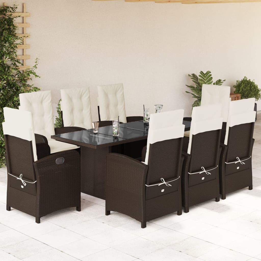 VidaXL Garten essgruppe poly-rattan