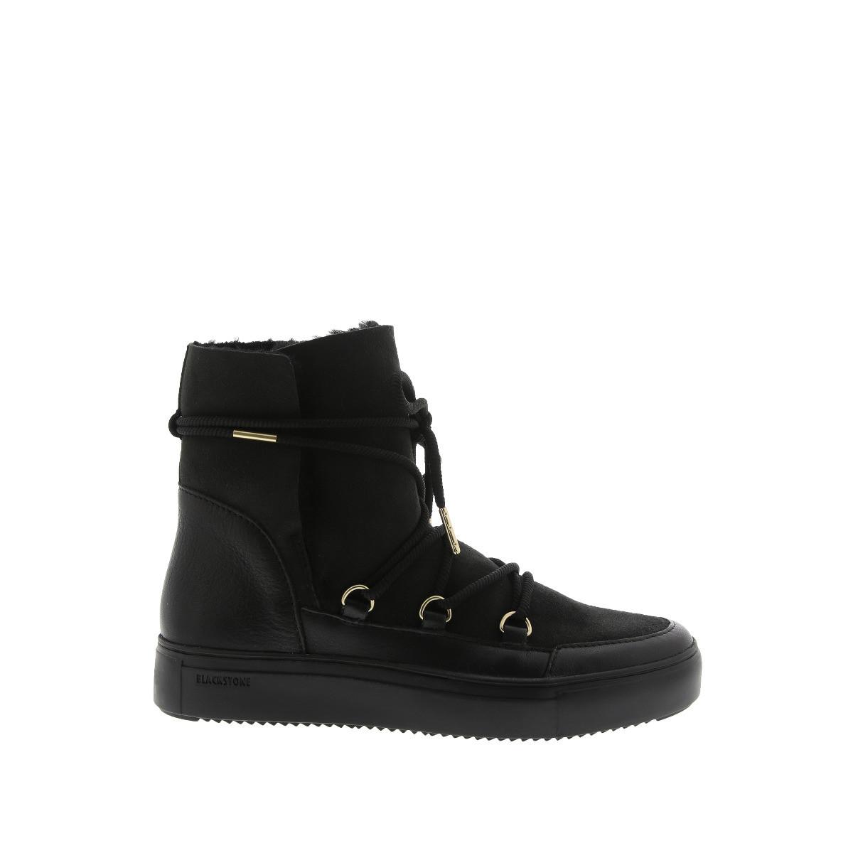 Blackstone hohe damenstiefel - fur