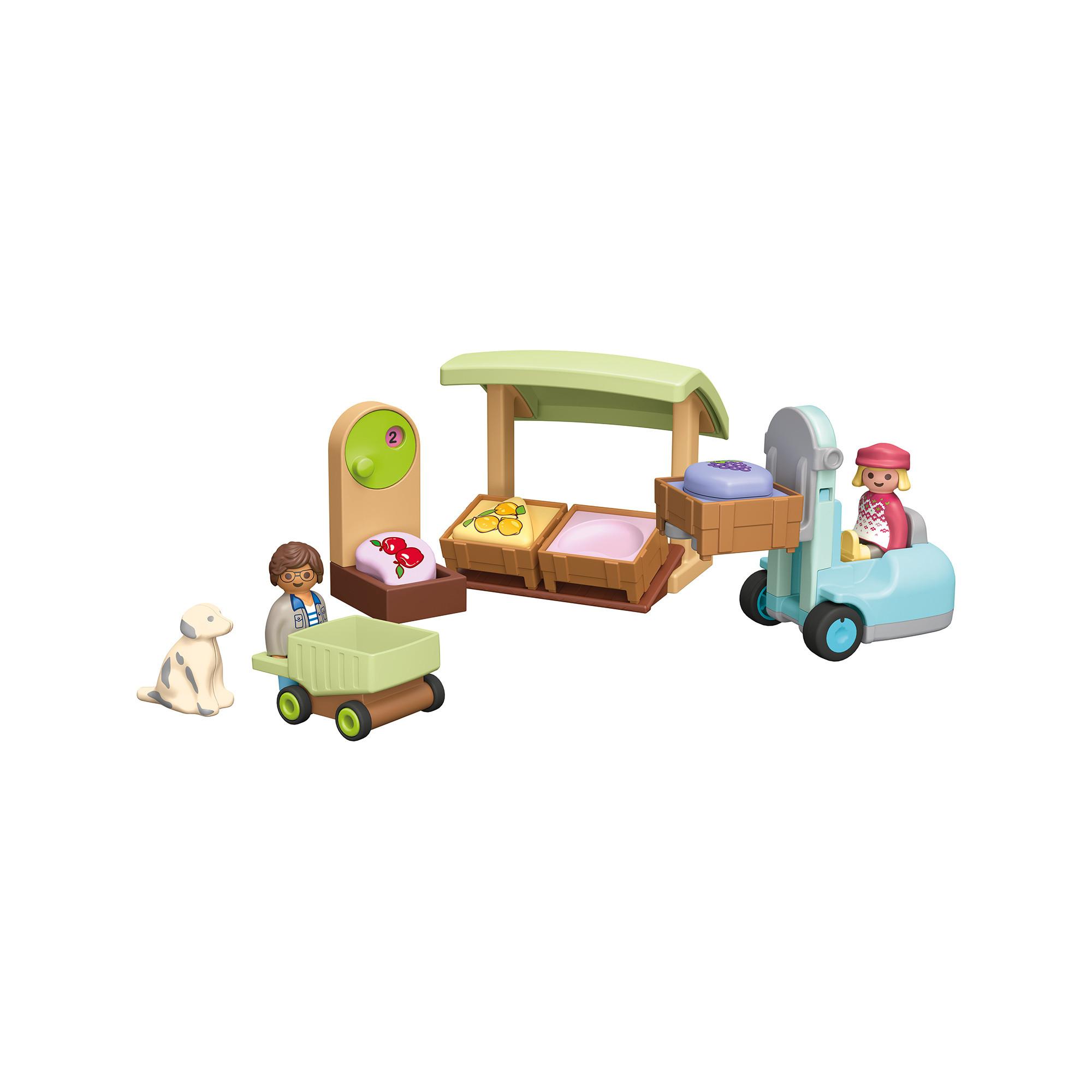 Playmobil 7169 Marktstand Gabelstapler