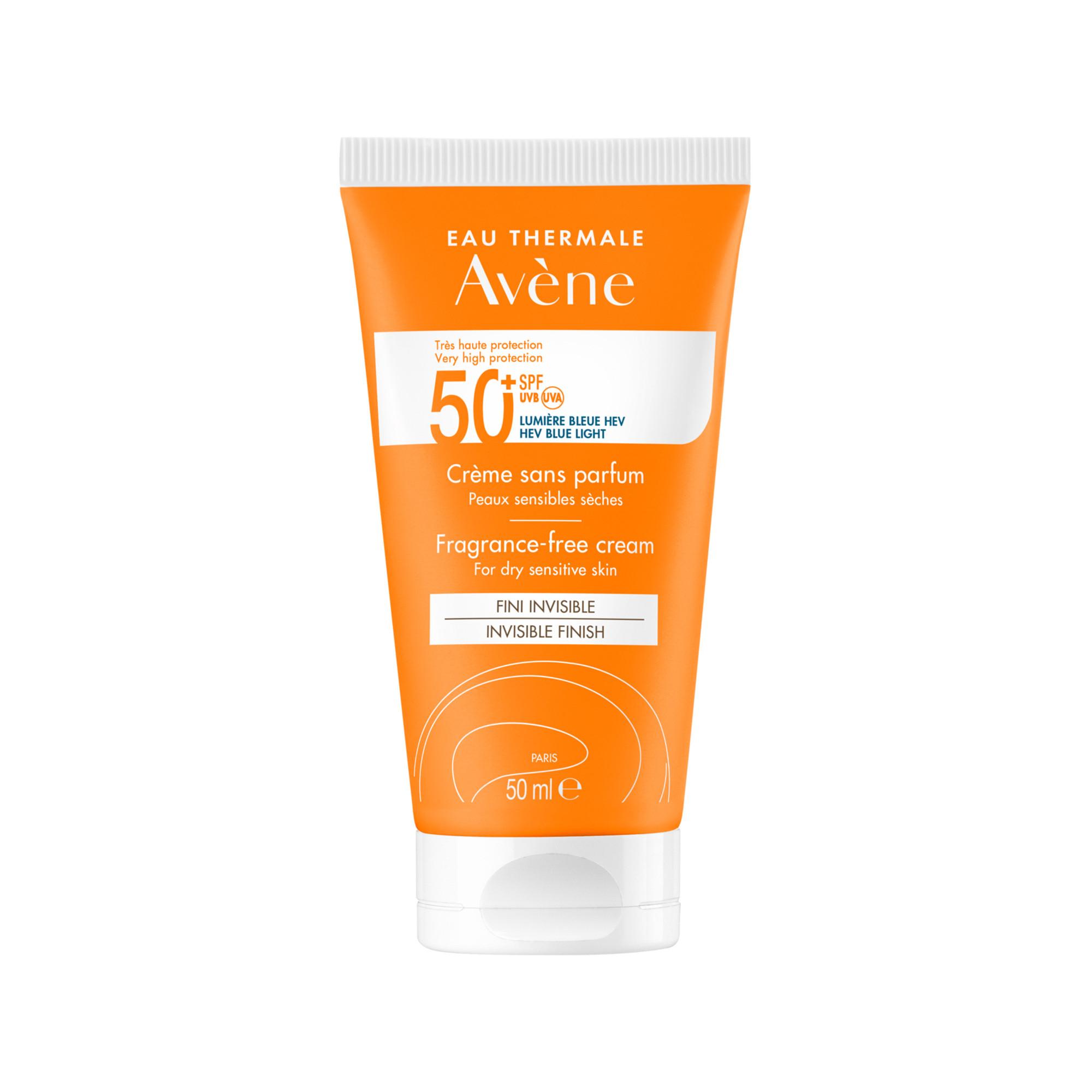 Avene Sonnenschutz Sonnencreme SPF 50+ ohne Duftstoffe