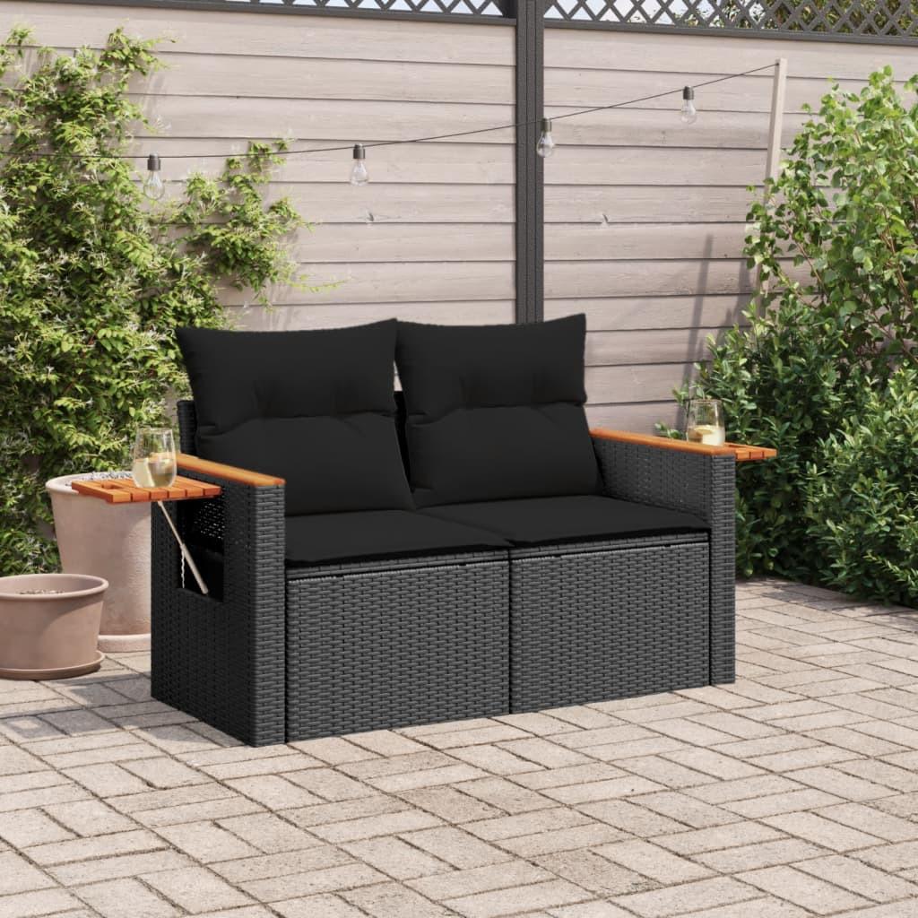 VidaXL Gartensofa poly-rattan