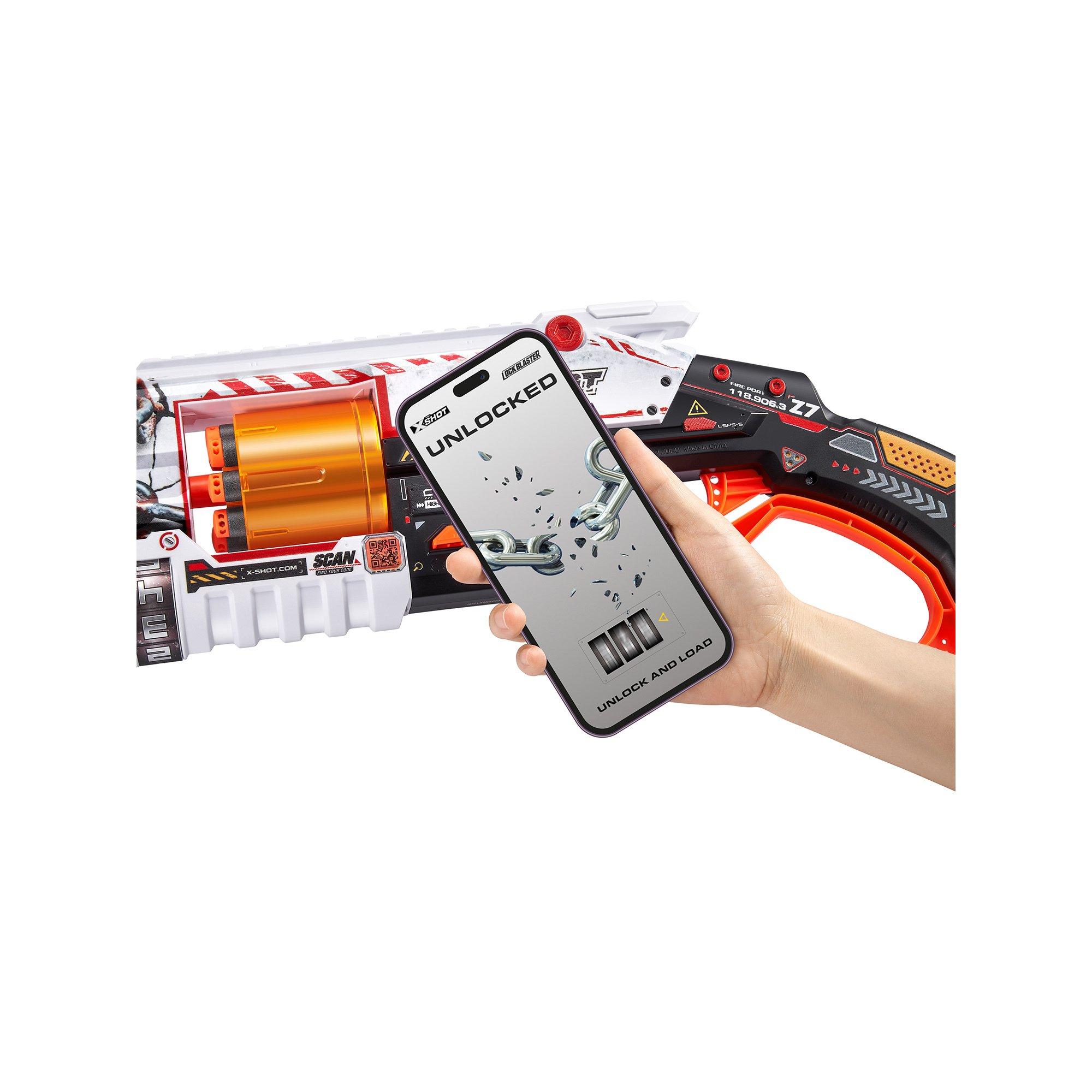 XSHOT Skins Lock Blaster, 16 Darts