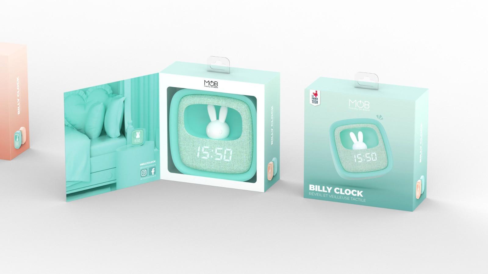 MOB Wecker Billy mit Licht