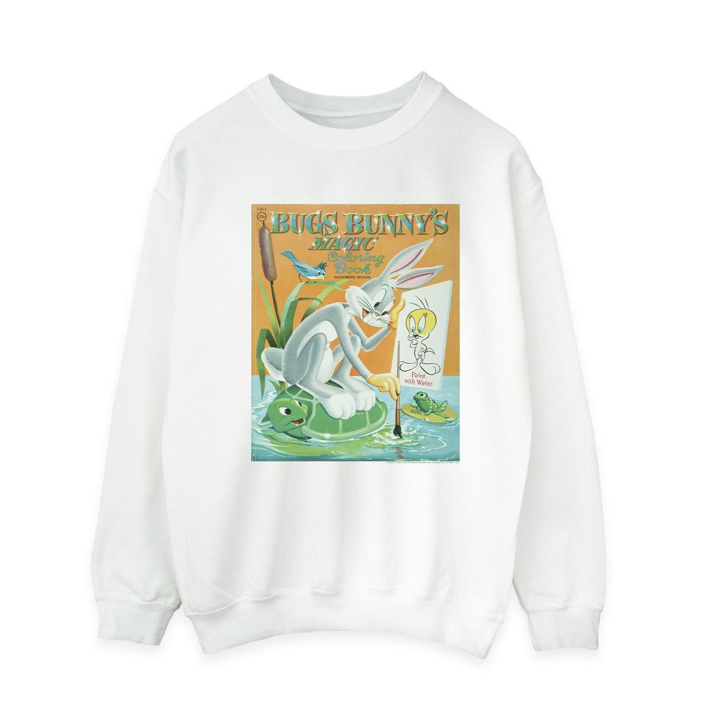 LOONEY TUNES Bugs Bunny Colouring Book Sweatshirt