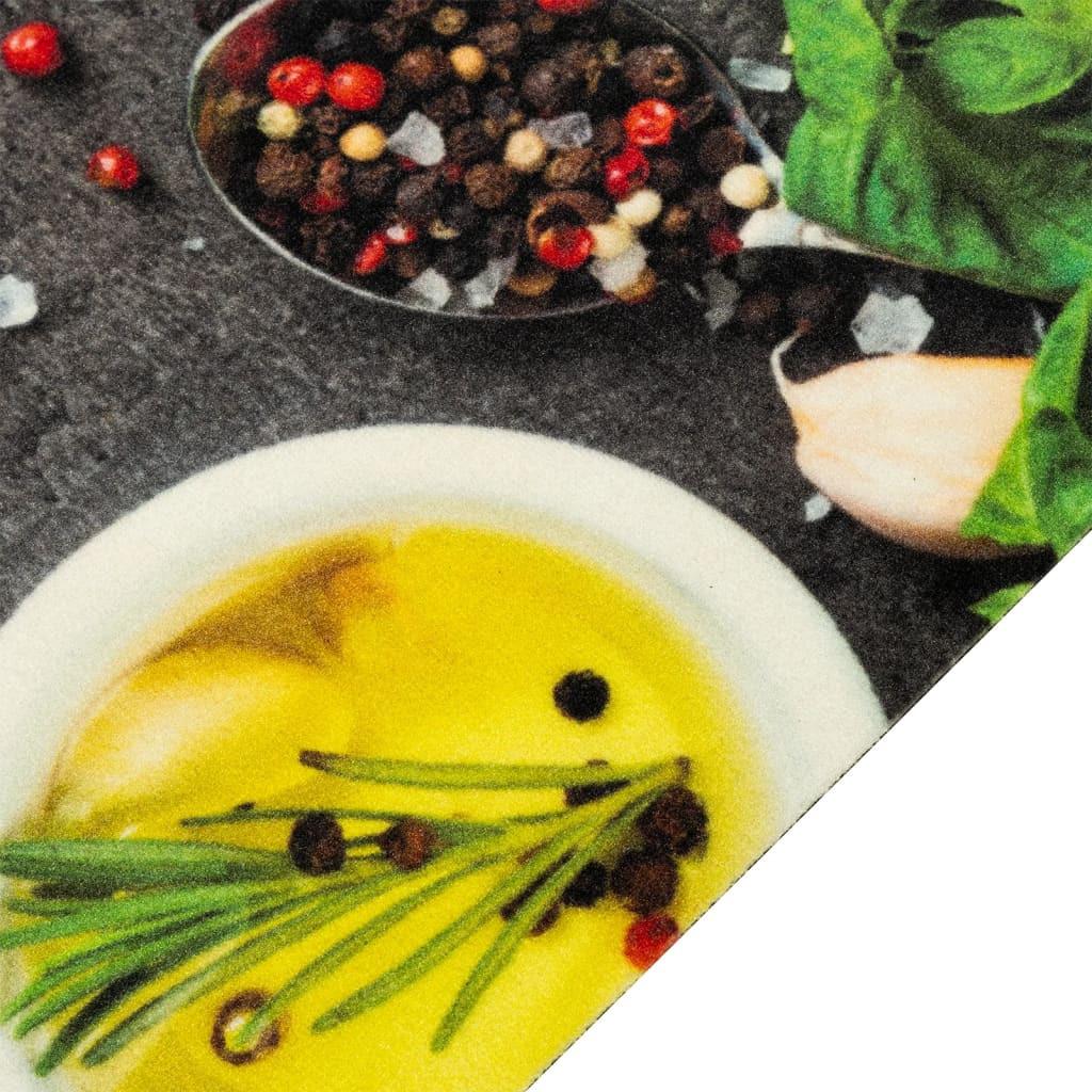 VidaXL Küchenteppich polyamid