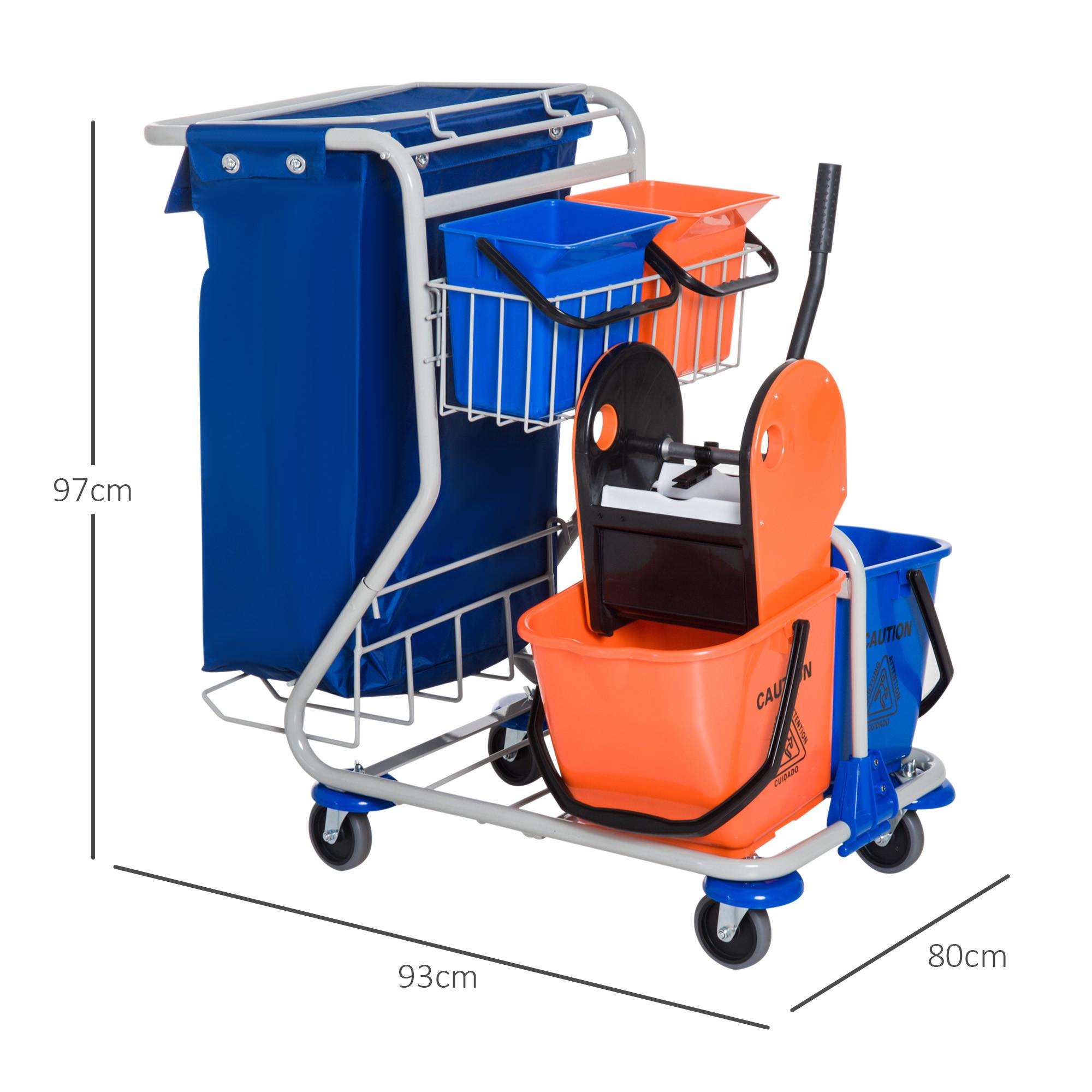 HOMCOM Reinigungswagen