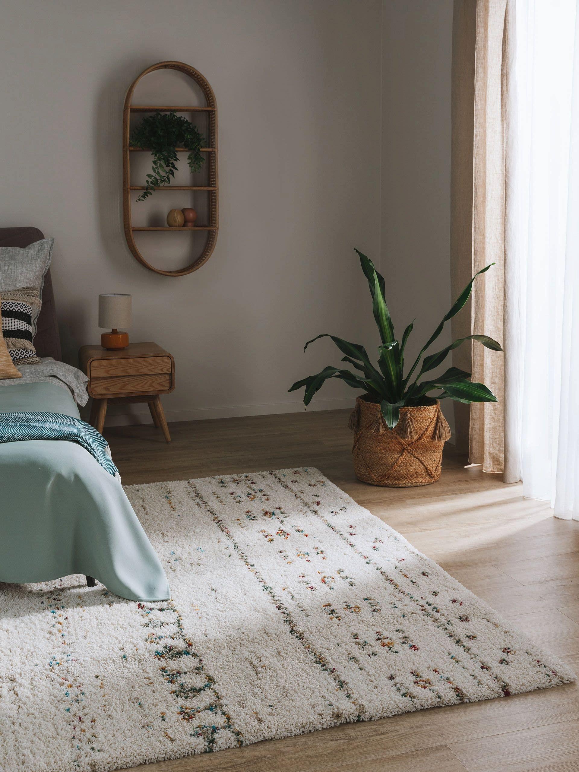Benuta Hochflorteppich Gobi Beige