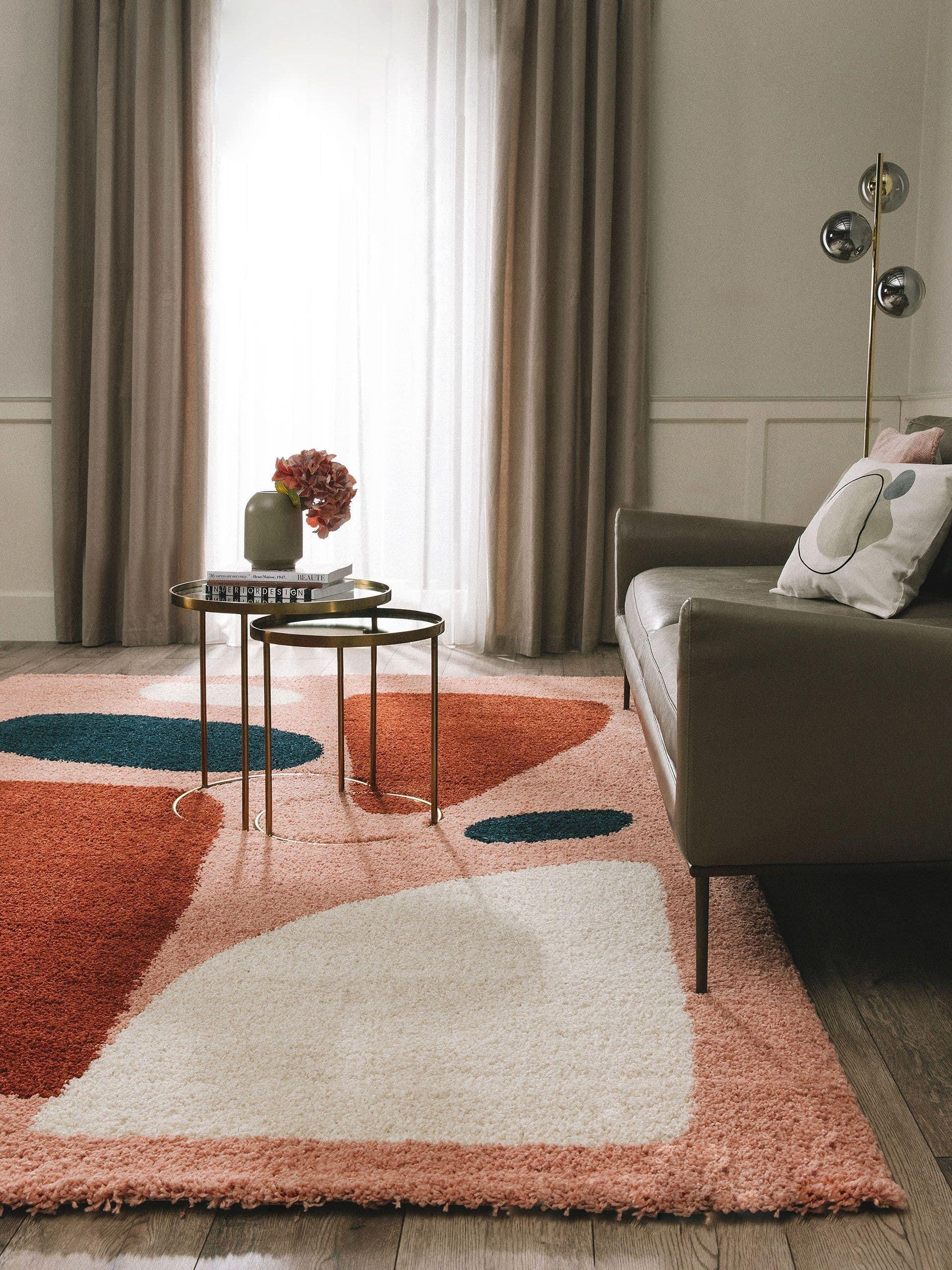 Benuta Hochflorteppich Louise Multicolor