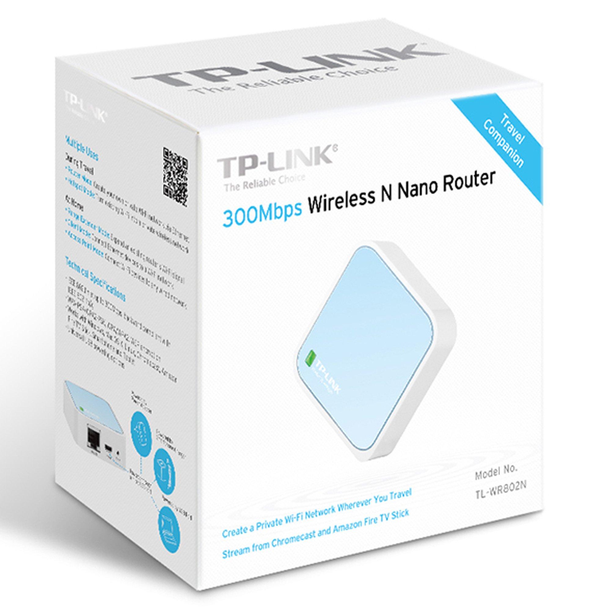 TP-Link N300 WR802N WLAN-Nano-Router
