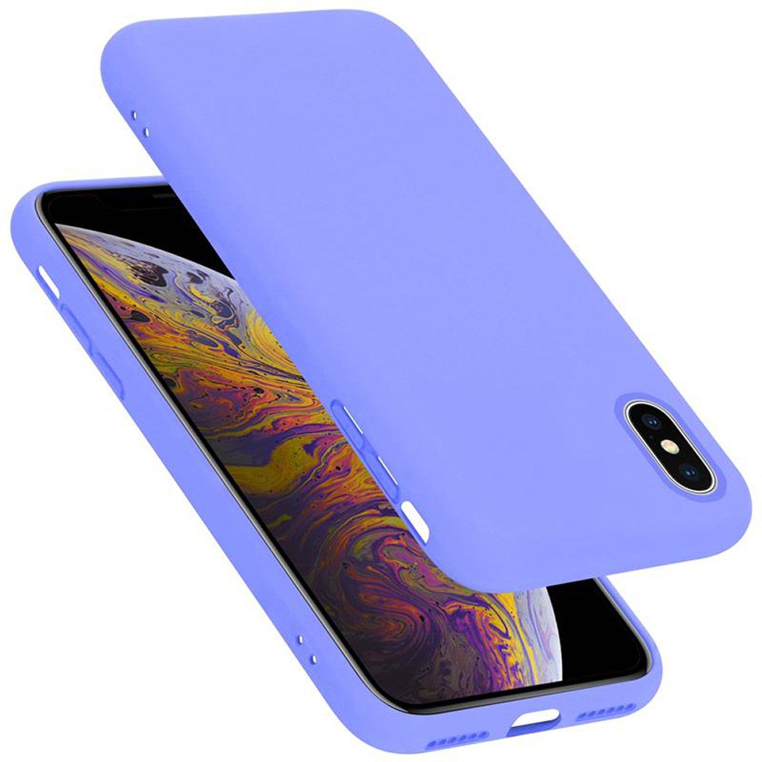 Cadorabo Hülle für Apple iPhone X / XS TPU Silikon Liquid