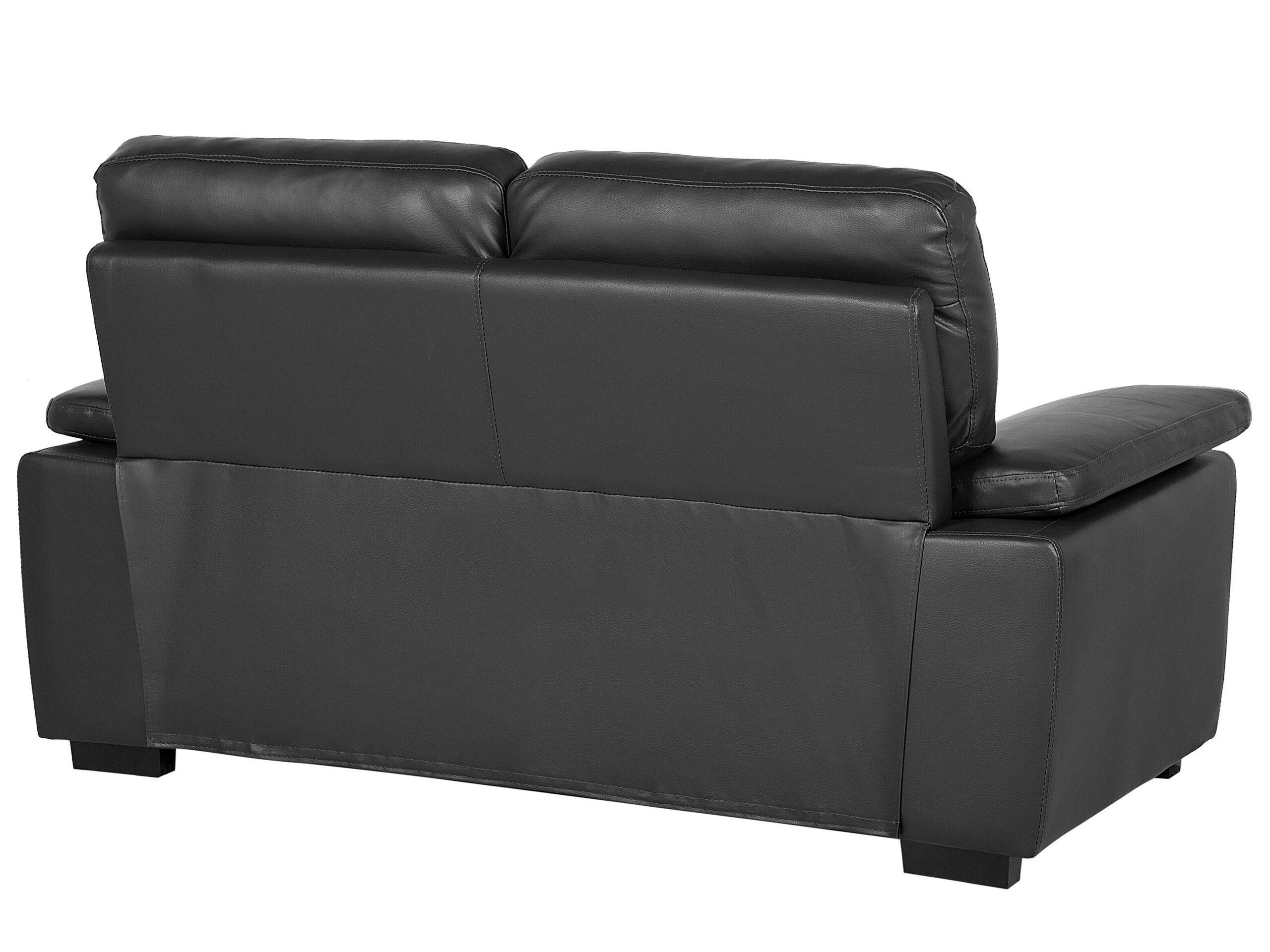Beliani 2 Sitzer Sofa aus Kunstleder Retro VOGAR