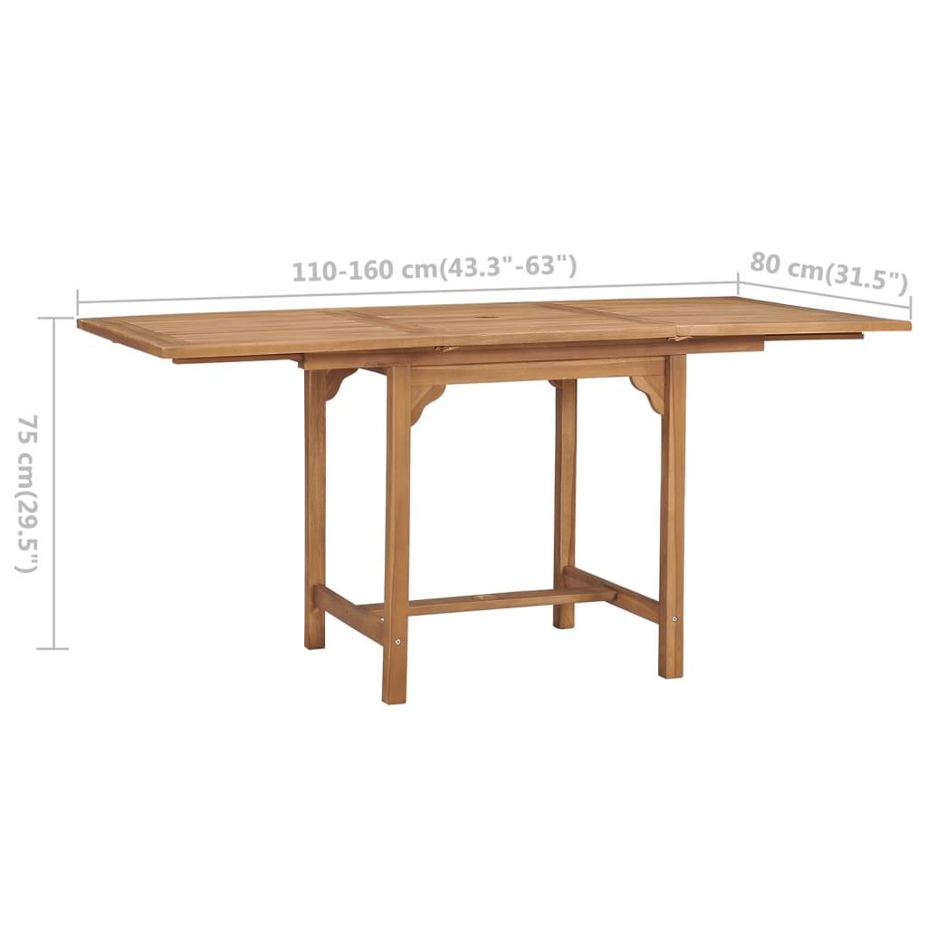 VidaXL Esstisch holz