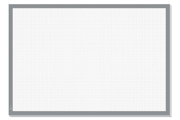 Sigel SIGEL Schreibunterlage squared HO260 30 Blatt, 59.5x41cm,