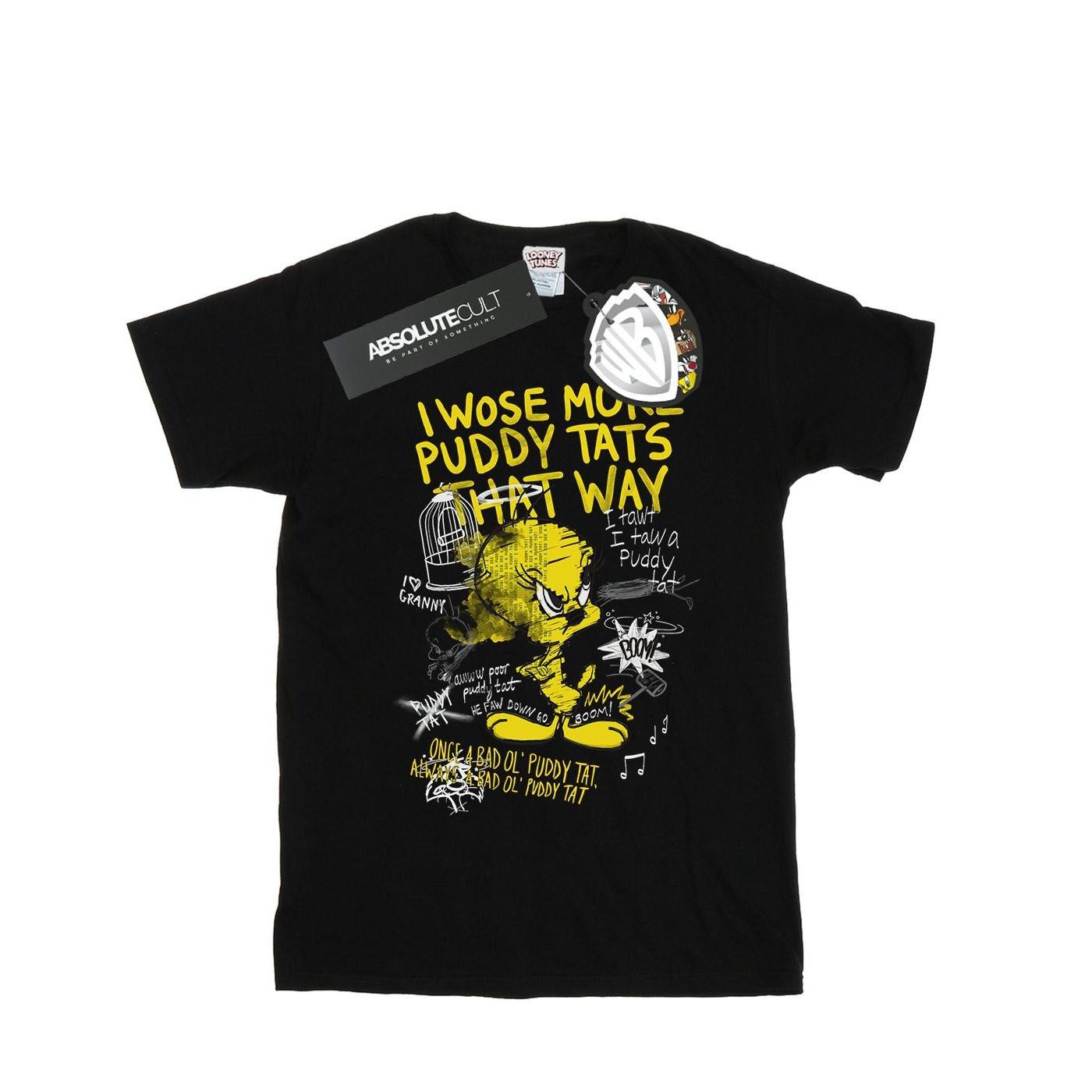LOONEY TUNES Tweety Pie More Puddy Tats T-Shirt