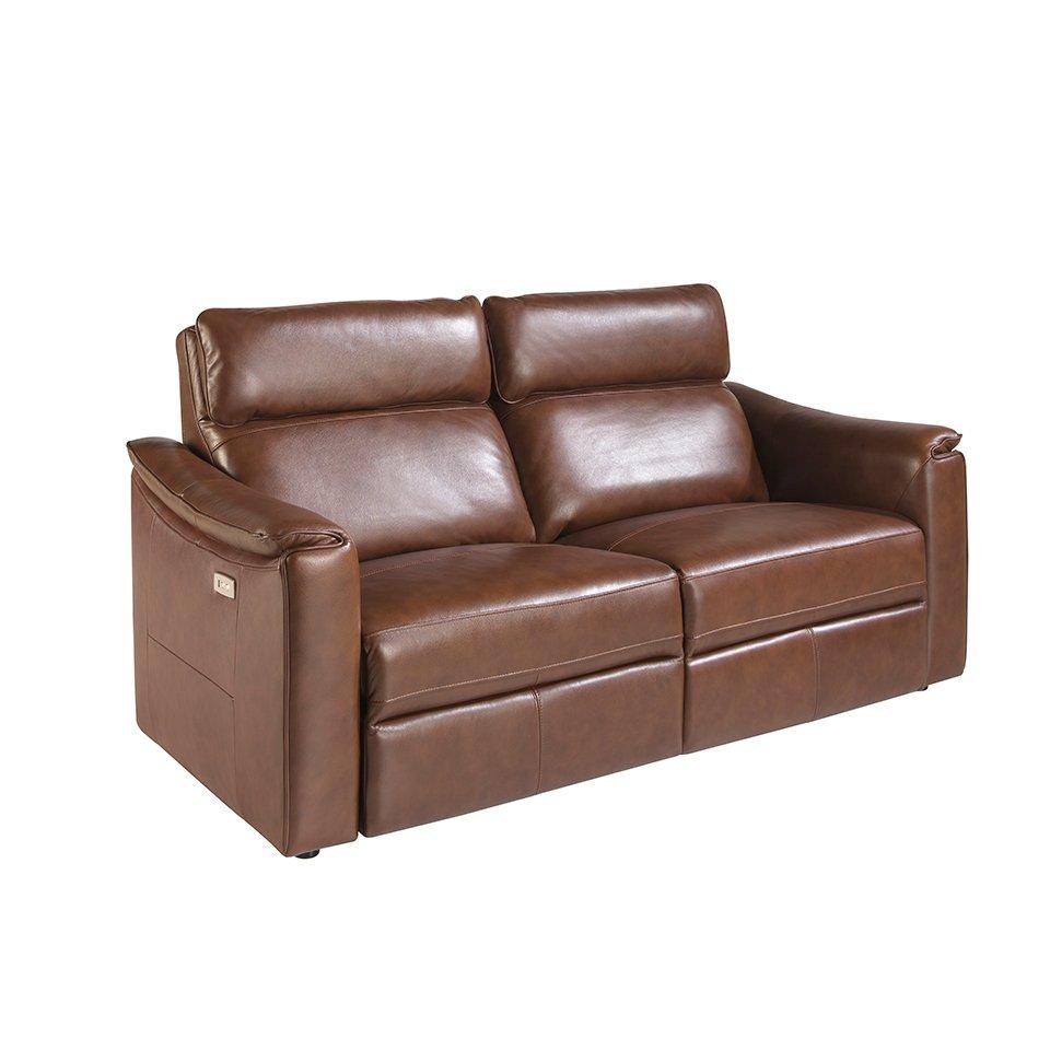 ANGEL CERDA 3Sitzer-Sofa aus em Leder mit Relax
