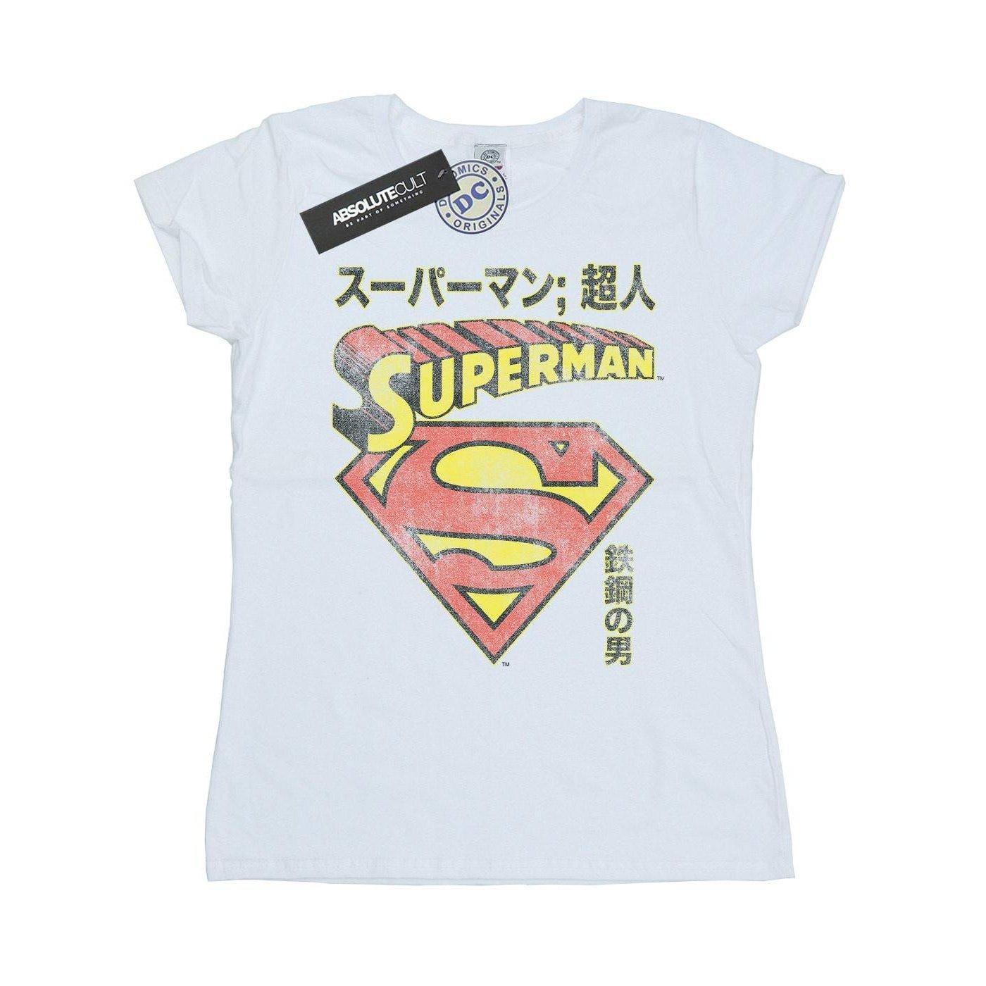 DC COMICS Superman Japanese Logo T-Shirt