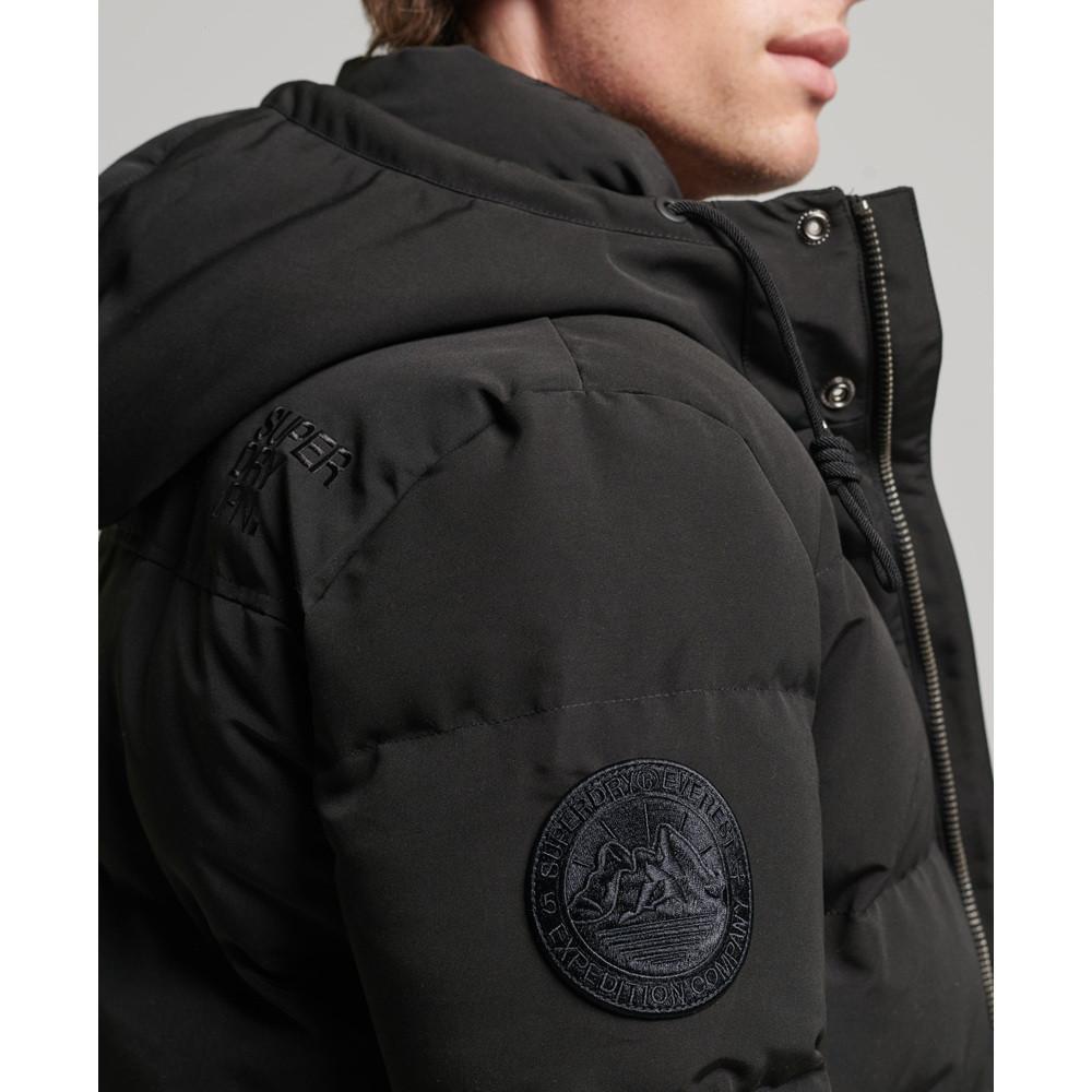 Superdry daunenjacke mit kapuze everest