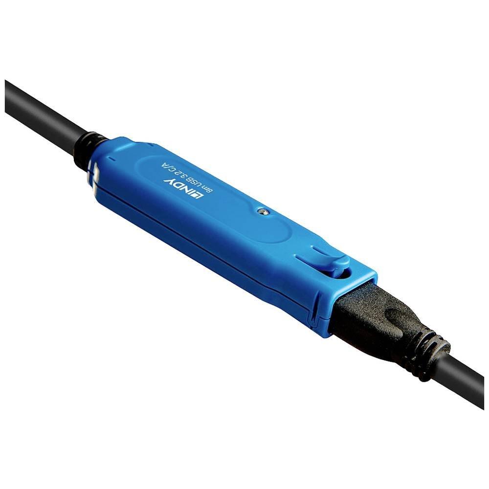 LINDY 8m USB 3.2 Gen 1 C/A Aktivverlängerung Pro