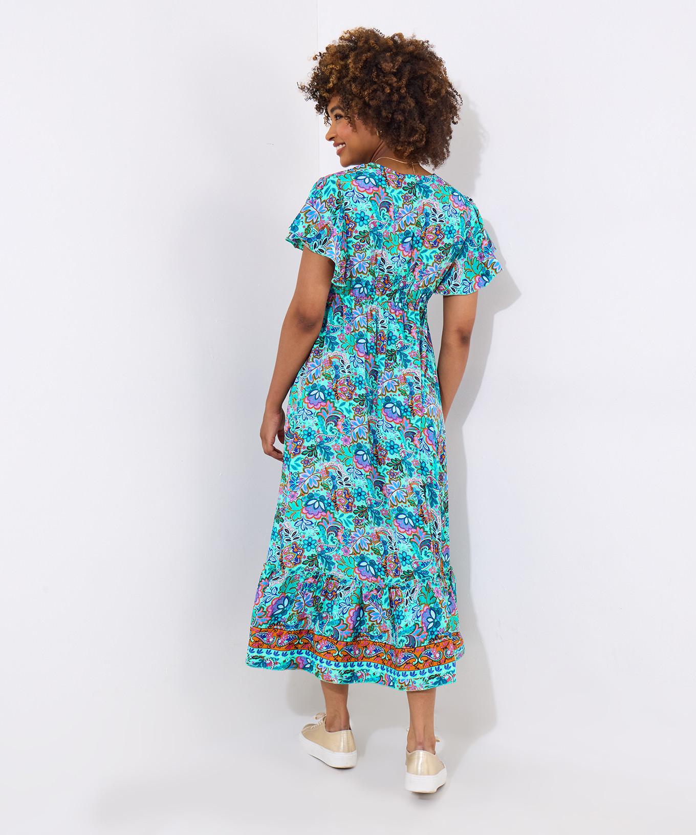 Joe Browns PETITE Boho Border Print Maxikleid