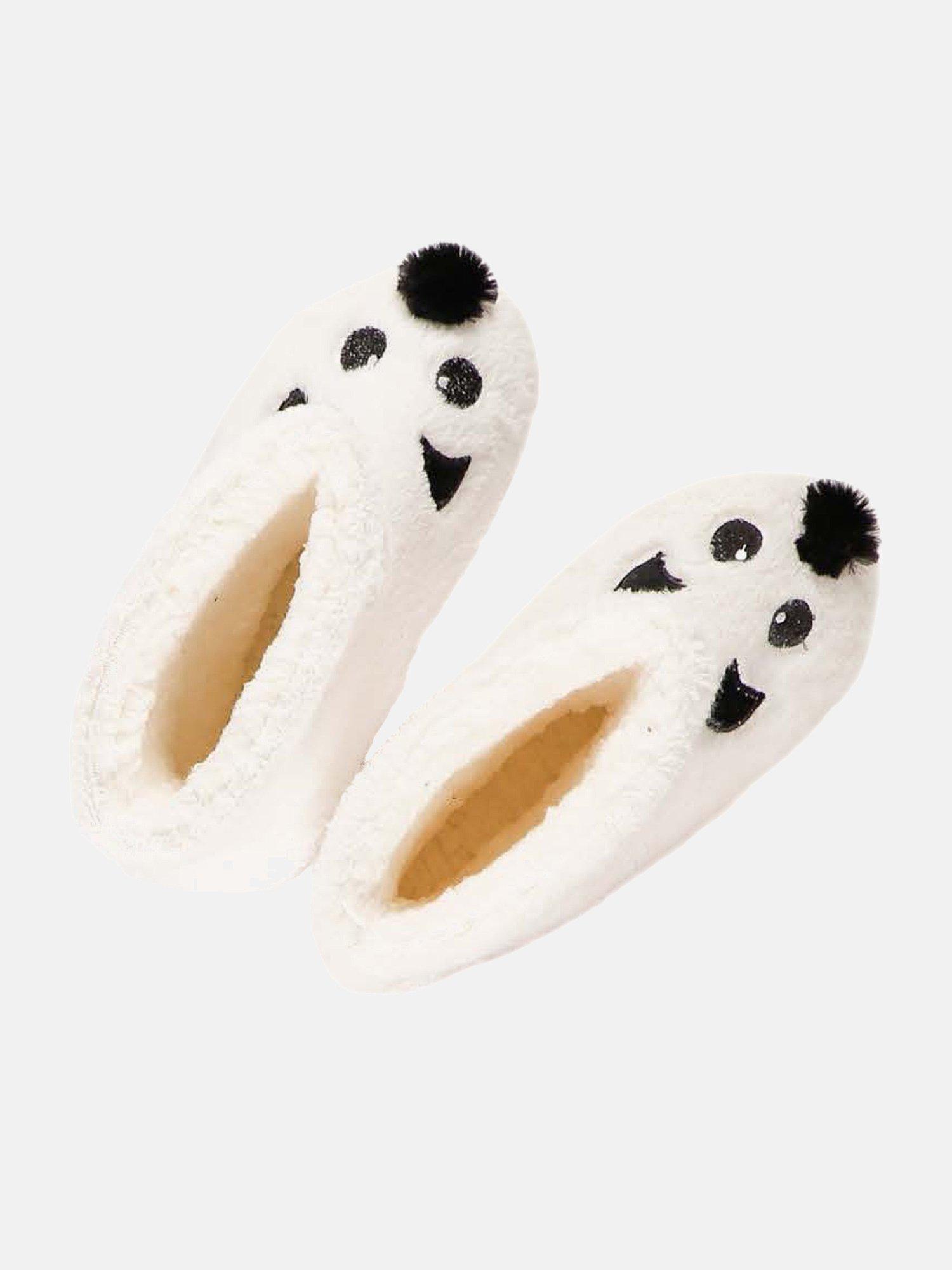 Admas Hausschuhe Stiefel Panda