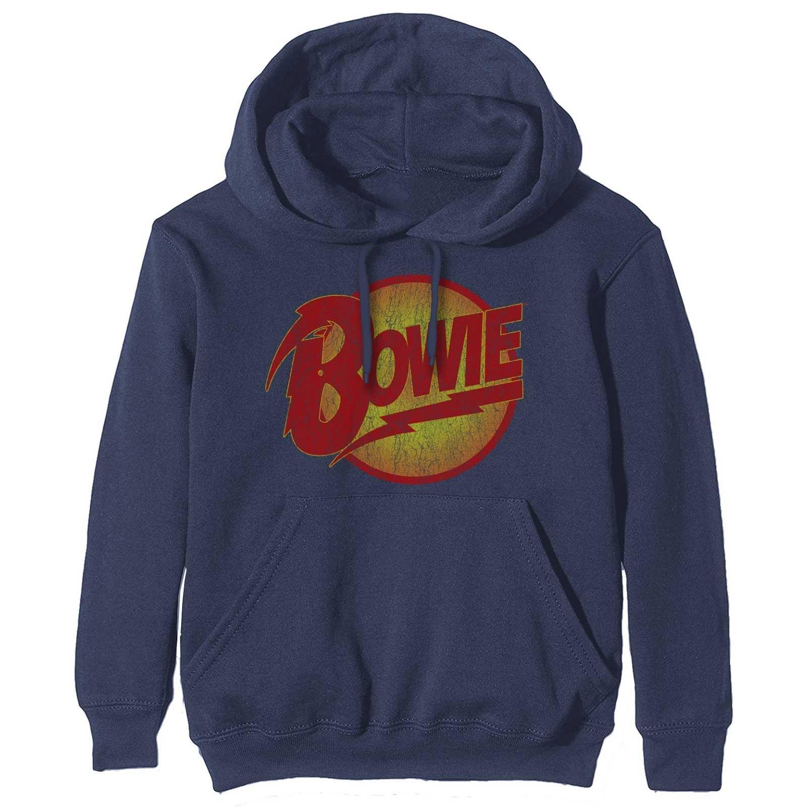 David Bowie Diamond Dogs Kapuzenpullover Logo