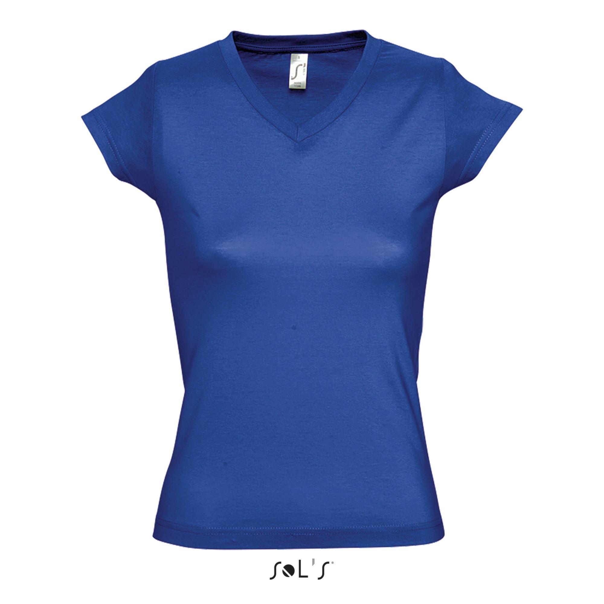 SOLS Sol's Moon V-Ausschnitt T-Shirt