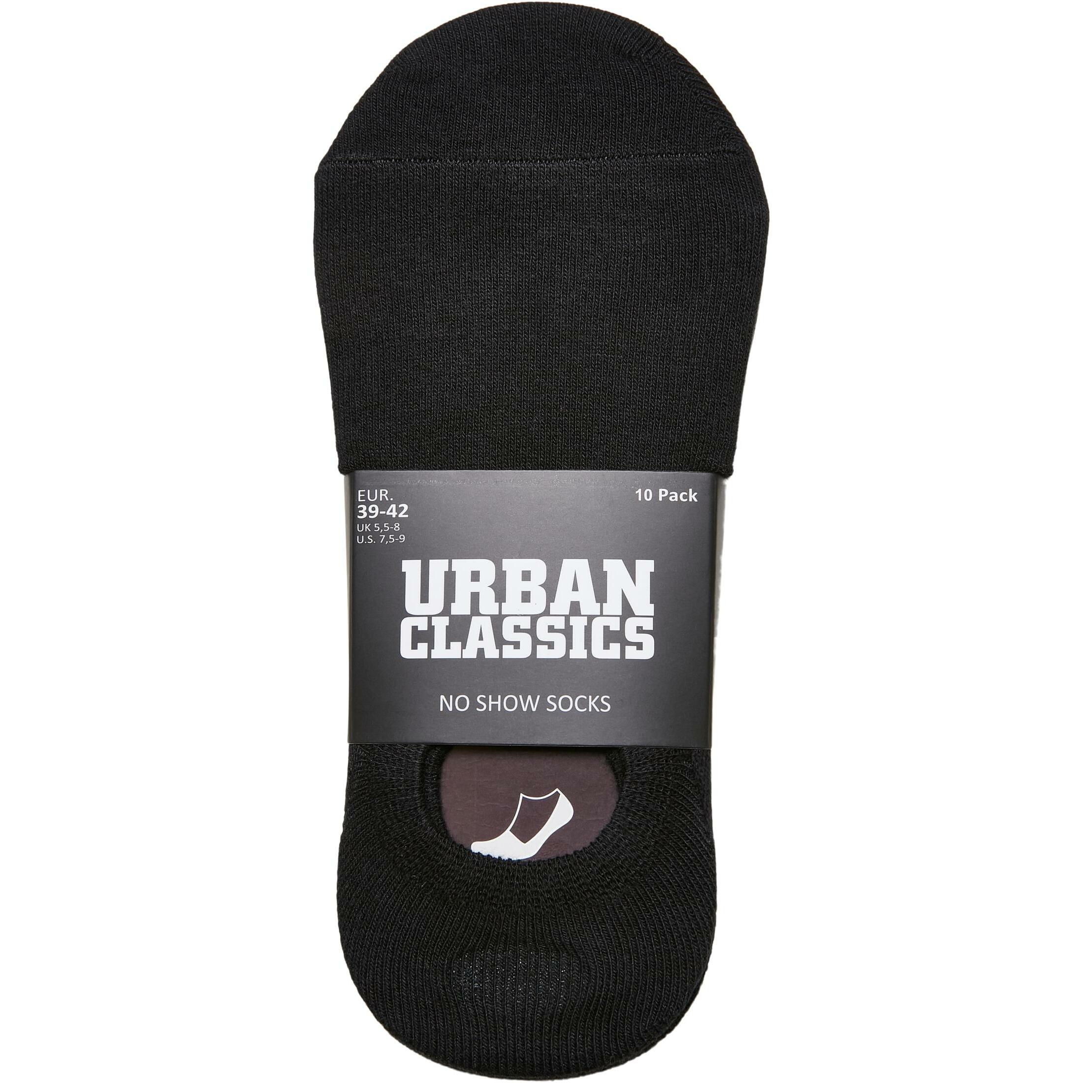 URBAN CLASSICS paar socken no show (x10)
