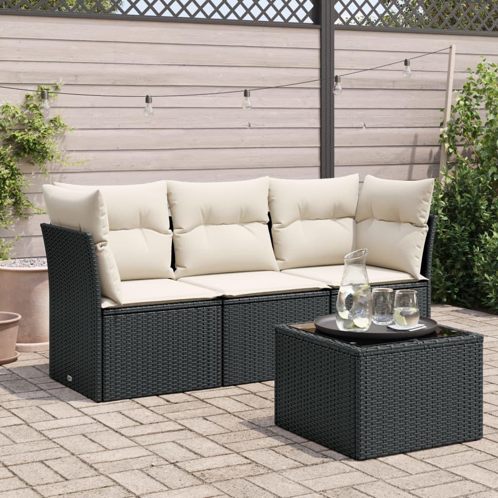 VidaXL Garten sofagarnitur poly-rattan