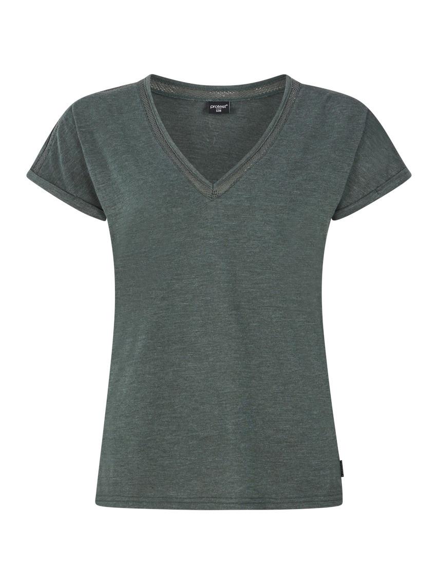 PROTEST Prtmondays V-Ausschnitt T-Shirt