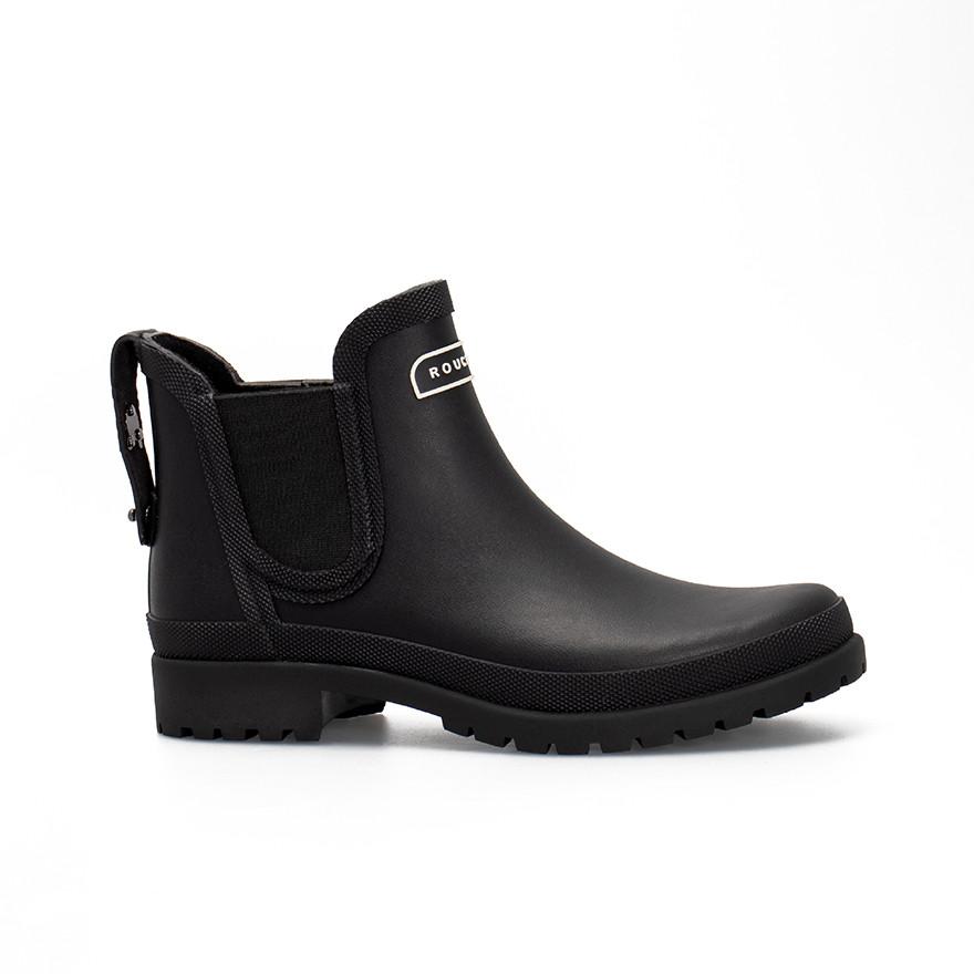 Rouchette damen stiefeletten chelsea cities