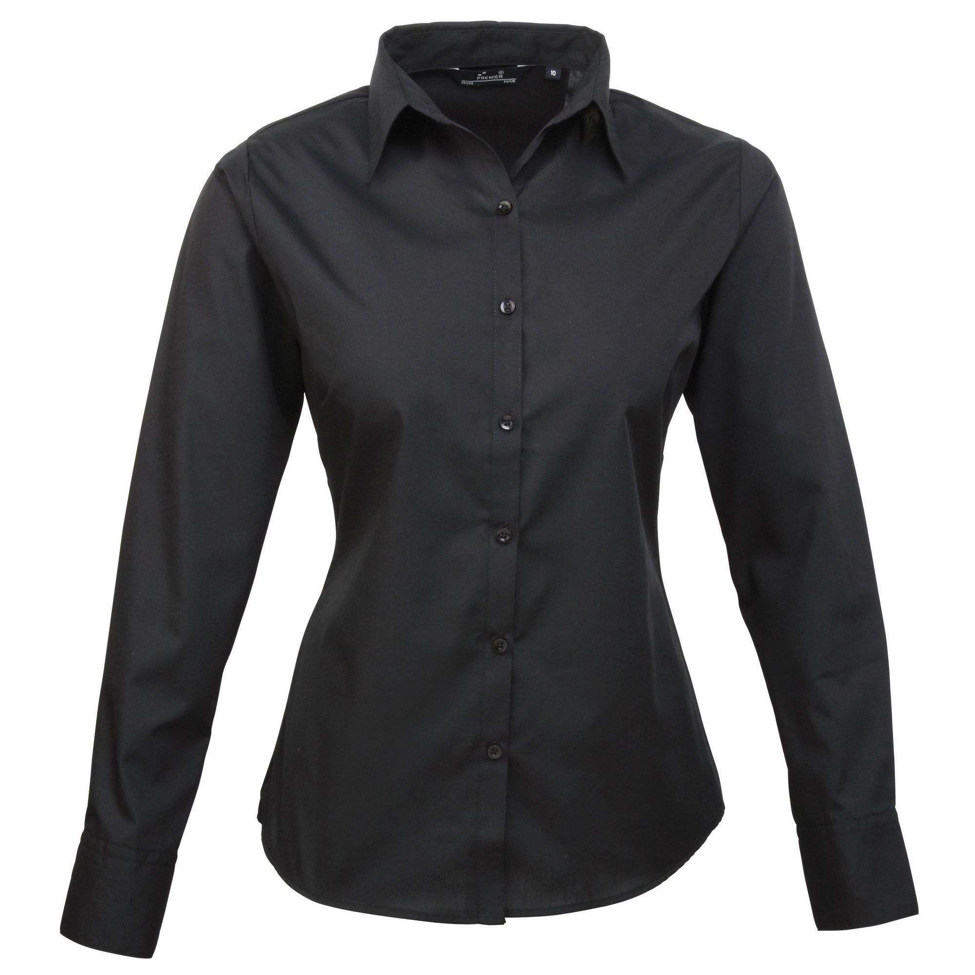 PREMIER Langärmlige Button Down Bluse