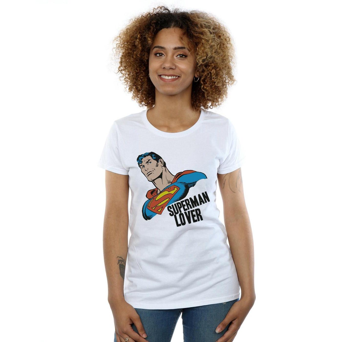 DC COMICS Superman Lover Print T-Shirt