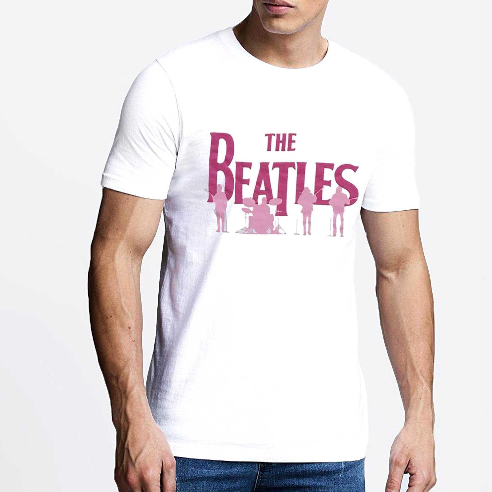 The Beatles Hi-Build Grafik-Print T-Shirt