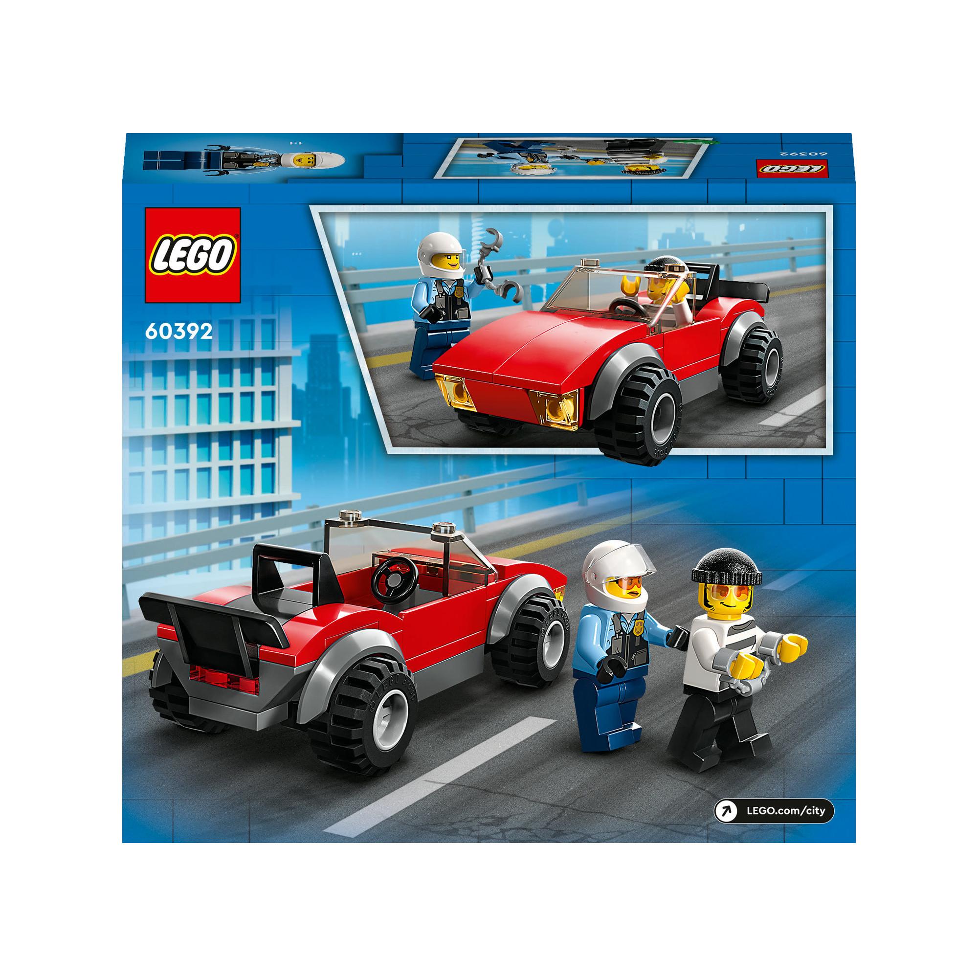 LEGO® 60392 Verfolgungsjagd mit dem Polizeimotorrad