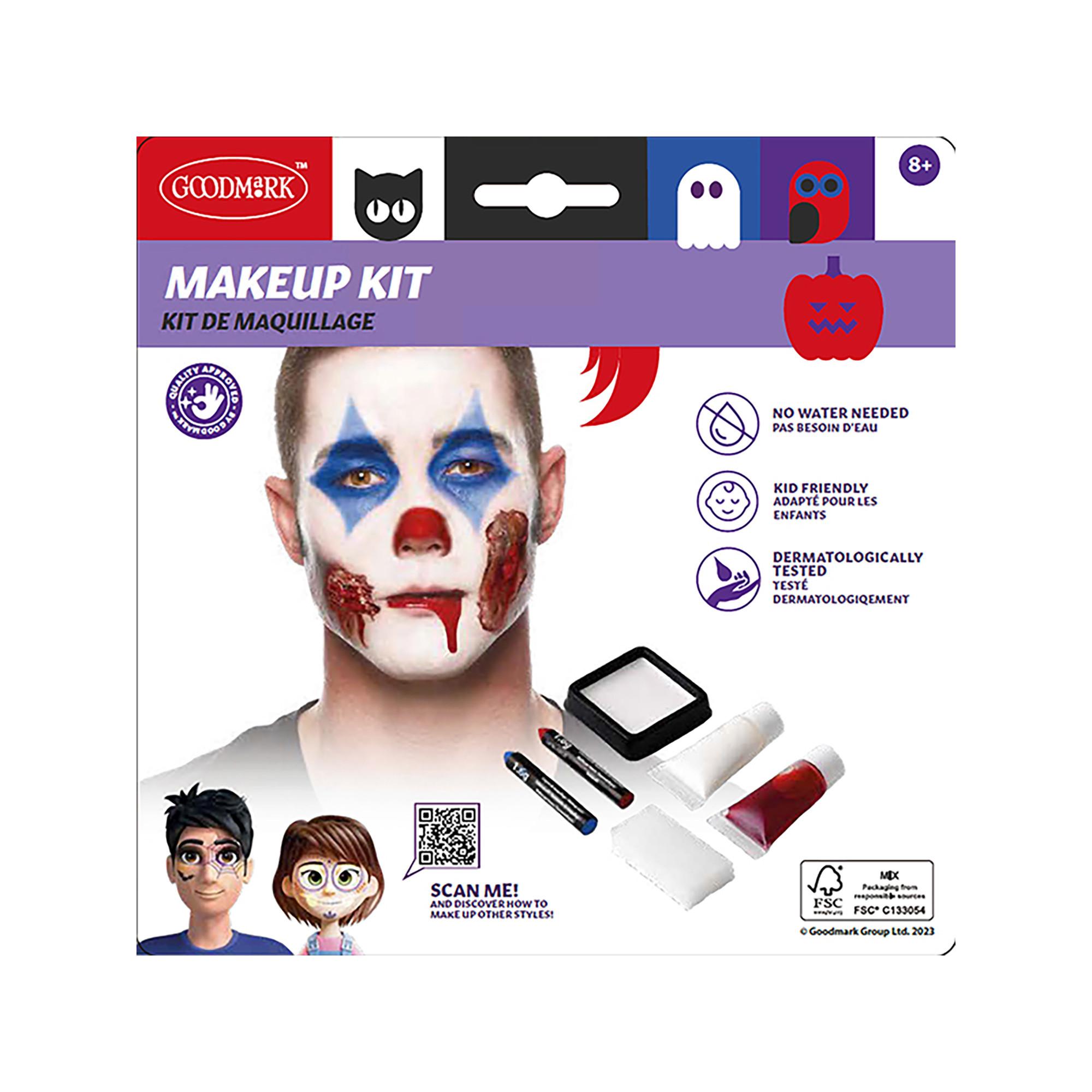 Goodmark Make Up Kit – böser Clown