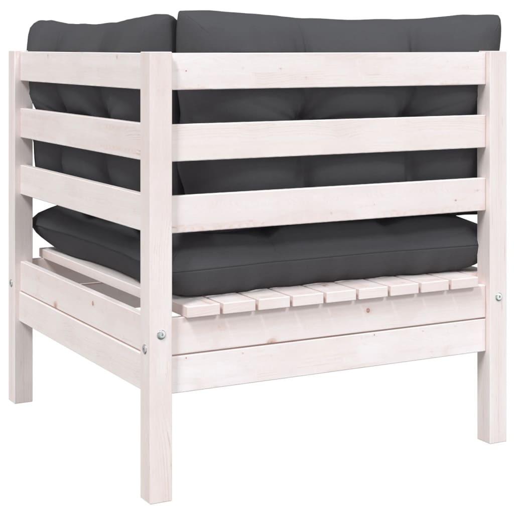 VidaXL 2-sitzer gartensofa kiefernholz