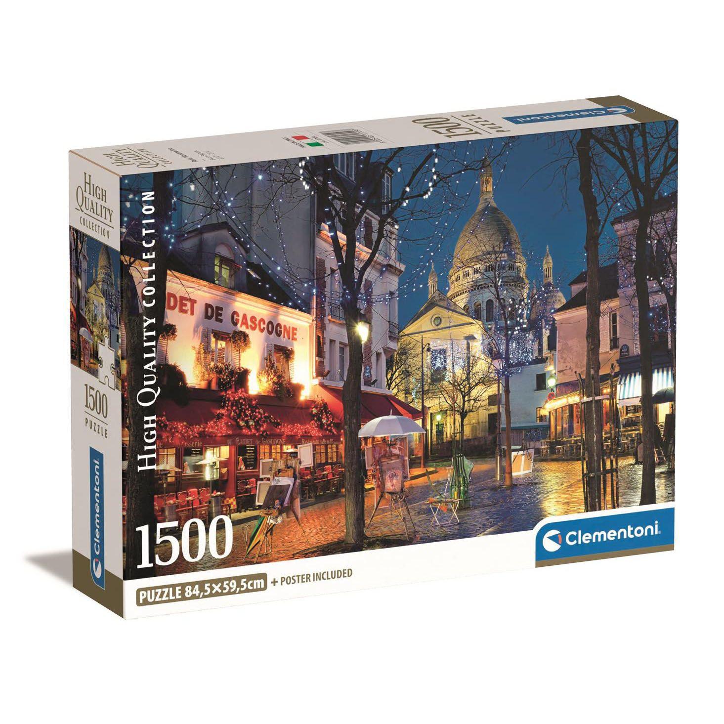 Clementoni Puzzle Paris Montmartre (1500Teile)