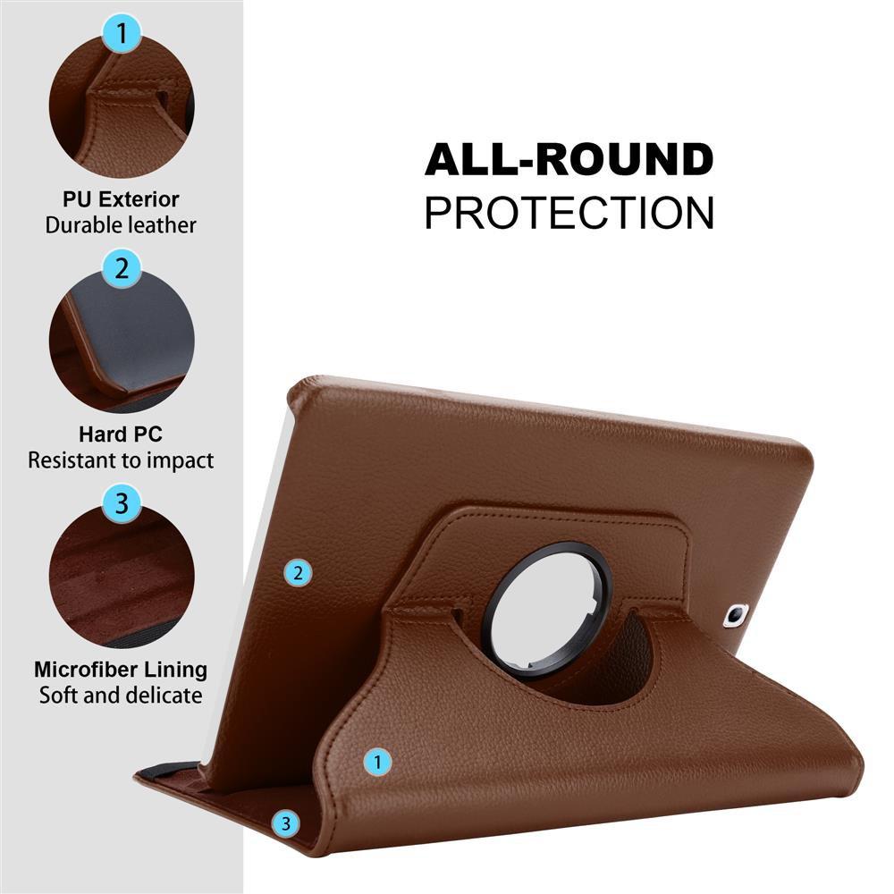 Cadorabo Tablet Hülle für Samsung Galaxy Tab S2 OHNE Auto Wake Up