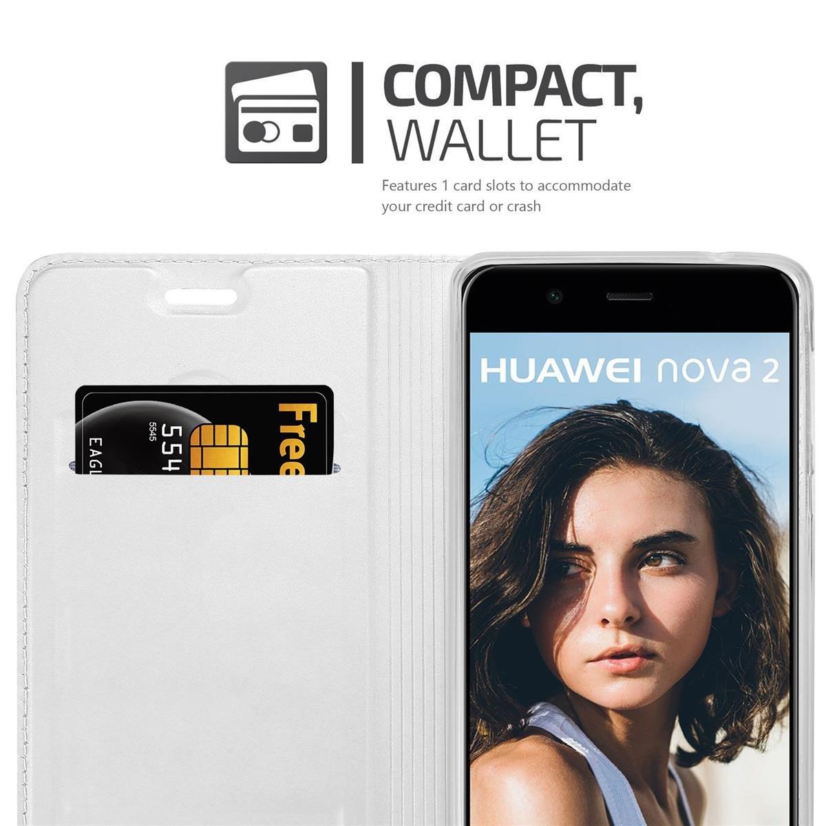 Cadorabo Hülle für Huawei NOVA 2 Magnetverschluss, Kartenfach
