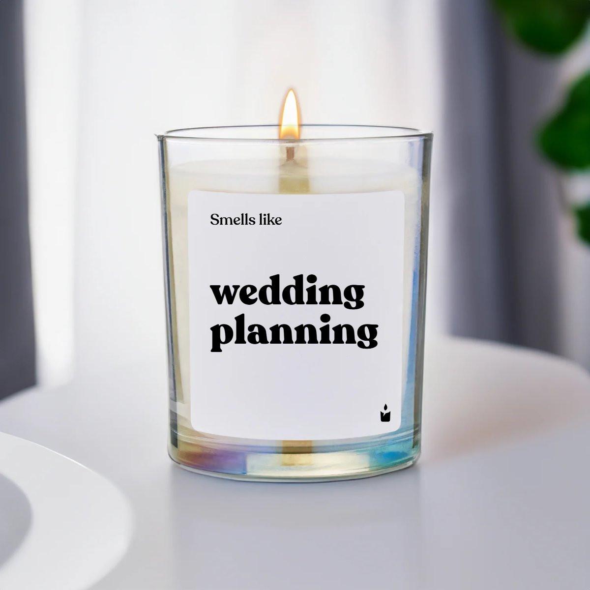 CandleHand Duftkerze Flowery Smells like wedding planning