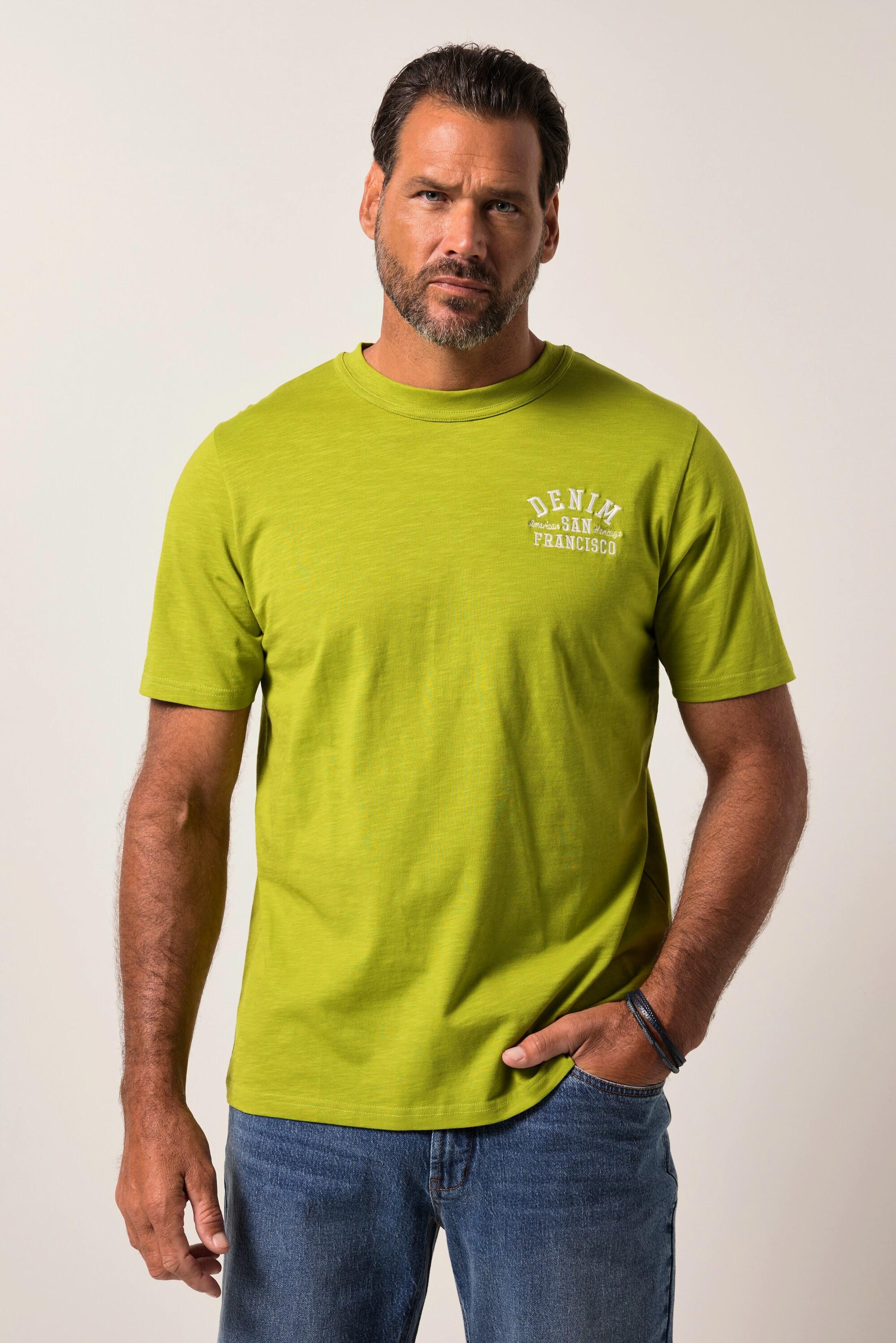 JP1880 Kurzarm Besticktes T-Shirt