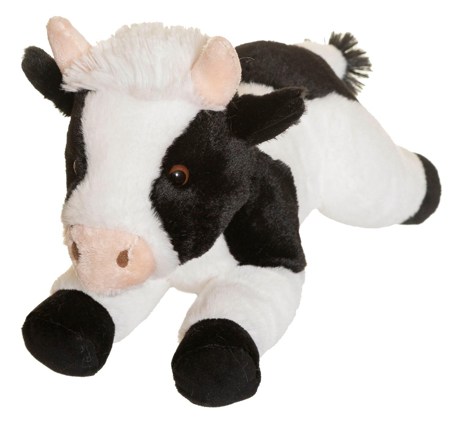 TEDDYKOMPANIET Tk Teddy Farm liegender Kuh-Plüsch