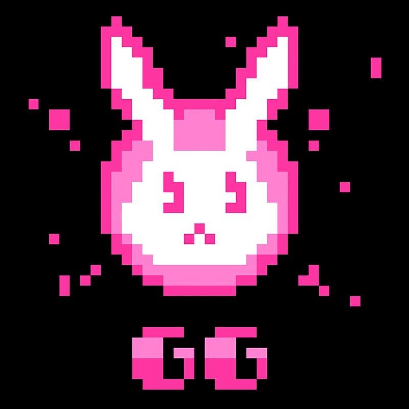 Abystyle Overwatch D.Va Pixel Art T-Shirt