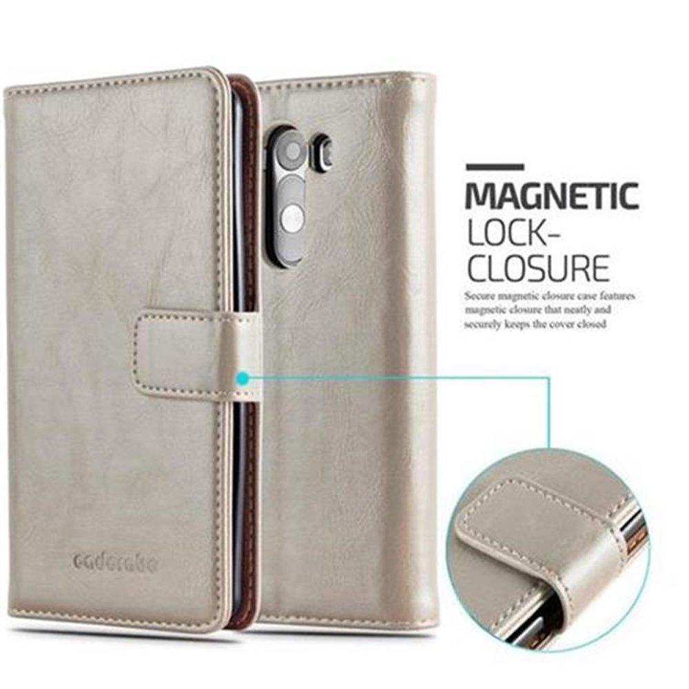 Cadorabo Hülle für LG G3 Magnetverschluss, Kartenfach