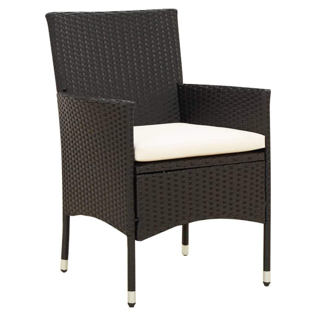 VidaXL Garten essgruppe poly-rattan
