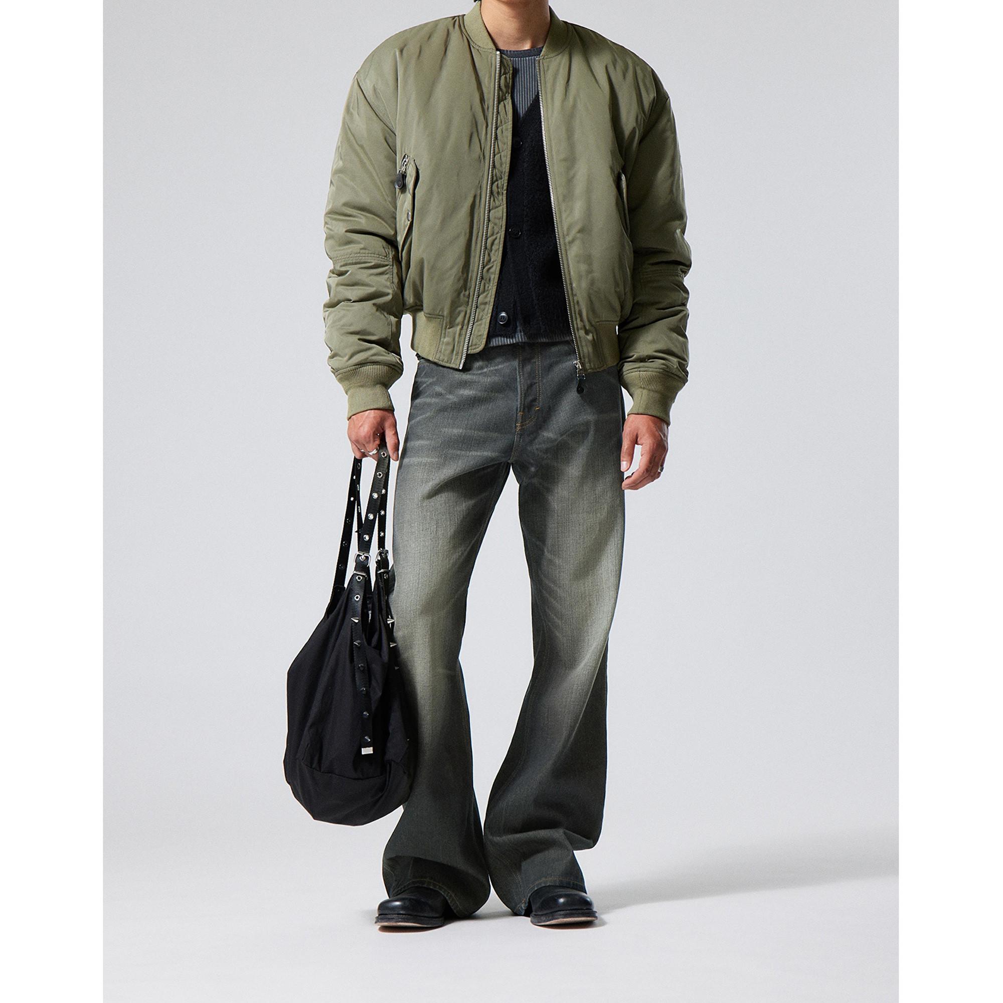 WEEKDAY Jon Bomber Jacket Bomberjacke mit Knöpfen